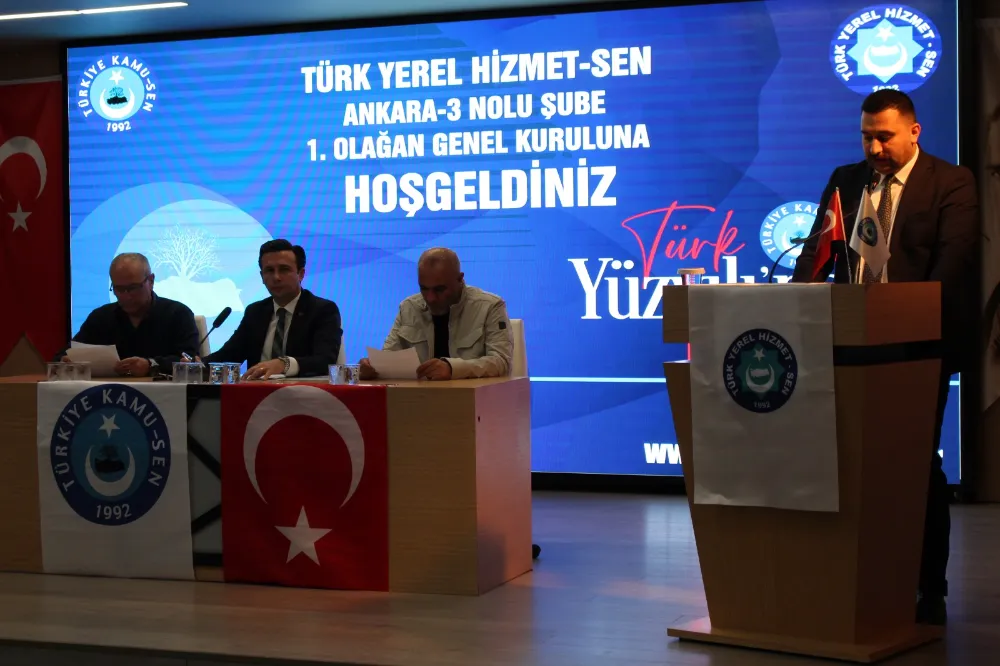 Türk Yerel Hizmet-Sen Ankara 3 Nolu Şubesi Kuruldu
