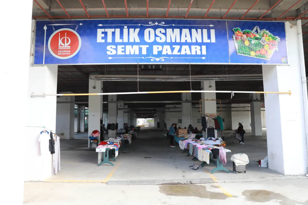 ÜRETEN KADINLAR PAZARI KEÇİÖREN’DE İLGİ GÖRÜYOR