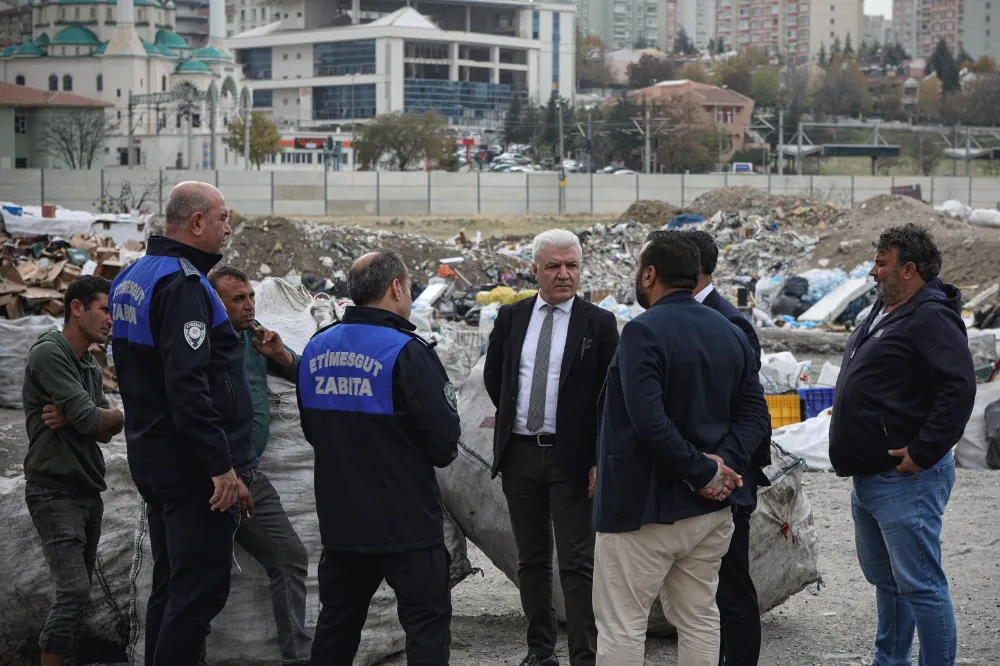 ETİMESGUT’TA KAÇAK DÖKÜM VE TEMİZLİK SEFERBERLİĞİ