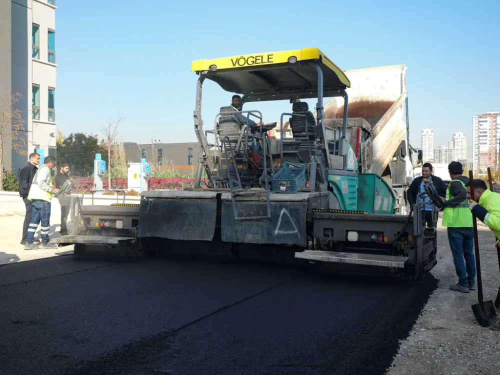 ETIMESGUT BELEDİYESİ YOL DÜZENLEMESİ VE ASFALT ÇALIŞMASI GERÇEKLEŞTİRDİ!