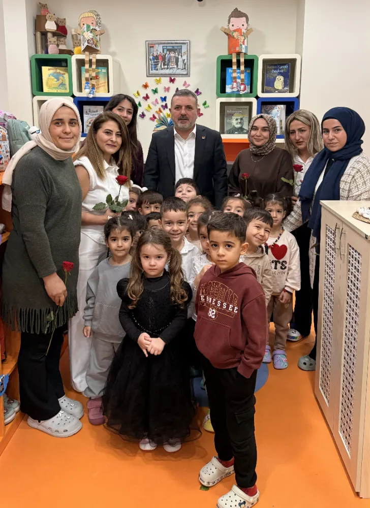 SİNCAN BELEDİYE BAŞKANI MURAT ERCAN’DAN ÖĞRETMENLER GÜNÜ ZİYARETİ