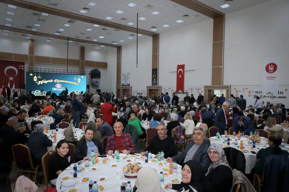 KARADENİZLİLER KEÇİÖREN’DE BİR ARAYA GELDİ