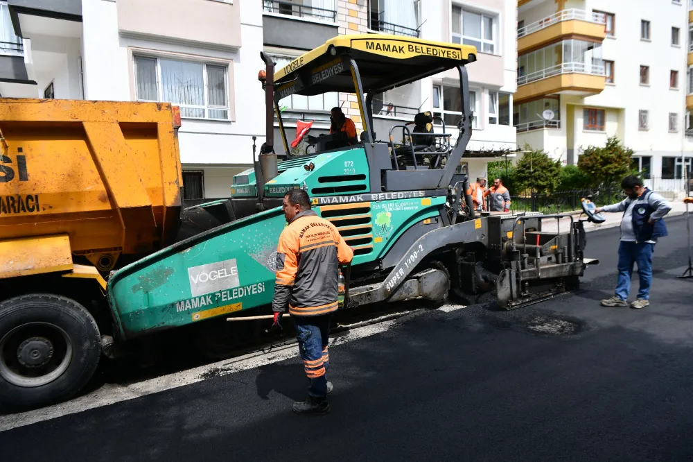 Mamak’ta Asfalt Sezonu Açıldı