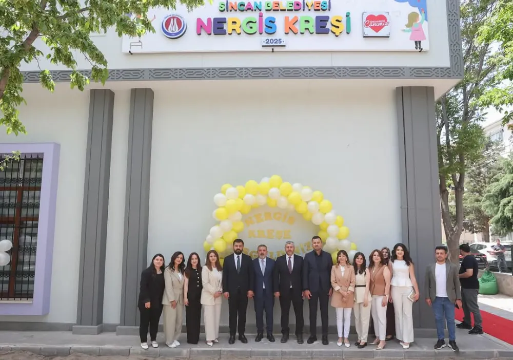 SİNCAN’IN 7.KREŞİ “NERGİS KREŞİ” AÇILDI