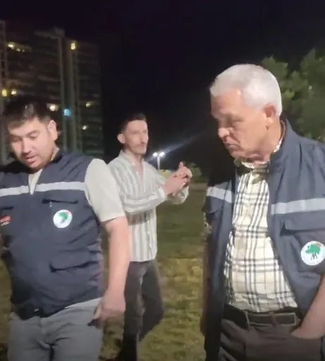 Başkan Şahin Gece İlaçlamasında