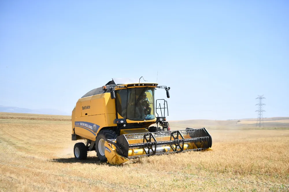 110 Dönüm Araziden 9 Ton Nohut Hasadı