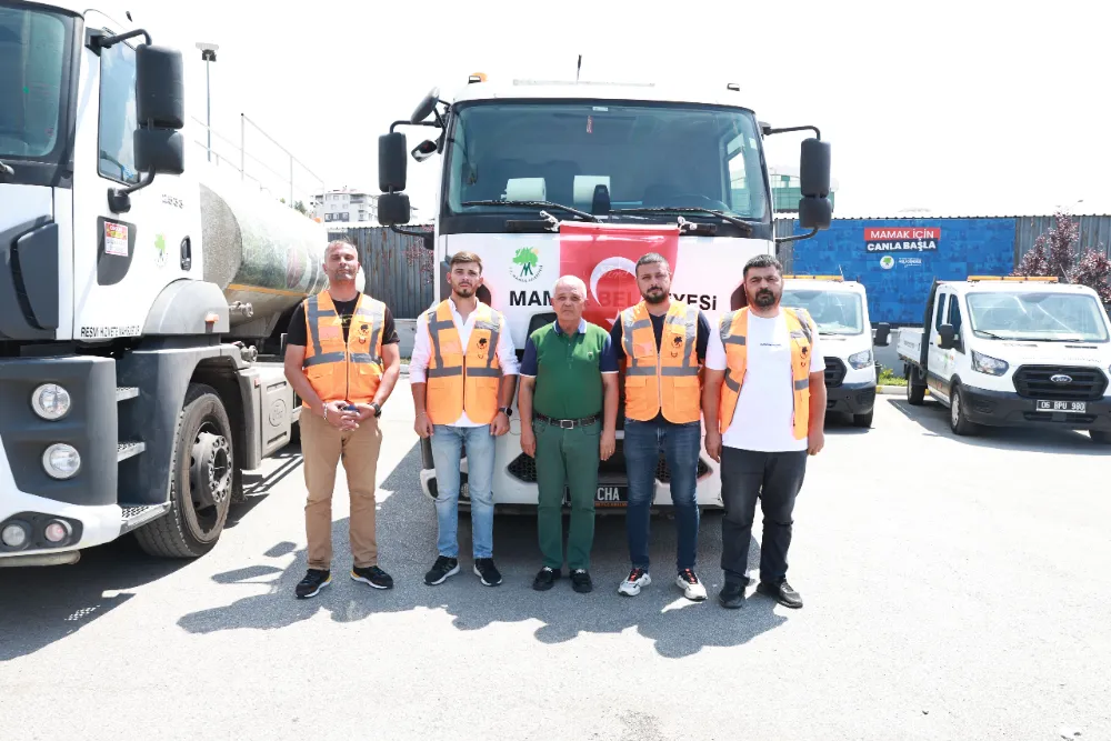 Mamak’tan Bursa’ya Su Tankeri ve MAKUT Ekibi Gönderildi
