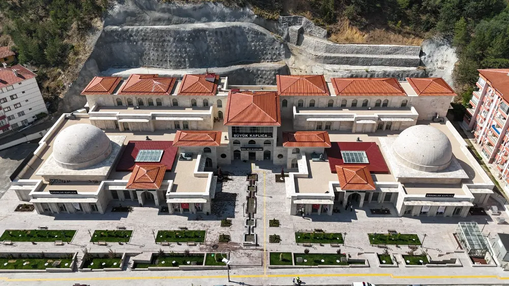 Kızılcahamam’daki Büyük Kaplıca’ya Yoğun İlgi
